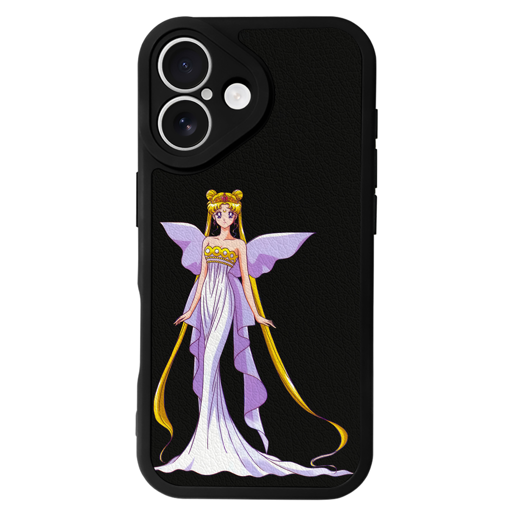 （画像用） 美少女戦士セーラームーン 愛野 美奈子 あいの みなこ Sailor Moon Aino Minako 【iPhone 16シリーズ対応】シリコンスマホケース（レザー調） 材質：シリコン